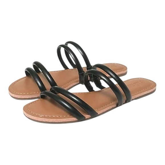 J. Crew Shoes - NWT J.Crew Seaside Slide Sandals Black Sz 8 AK140